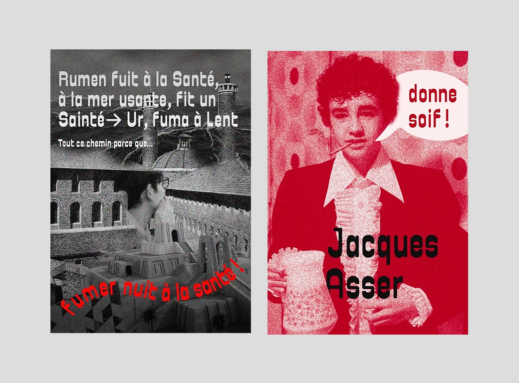 visuel représentant un texte composé avec la police BarTab